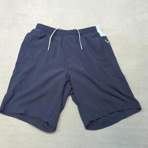 Birddogs Shorts Mens Medium Navy Lined Zip Pocket Gym Performance 5'' Inseam